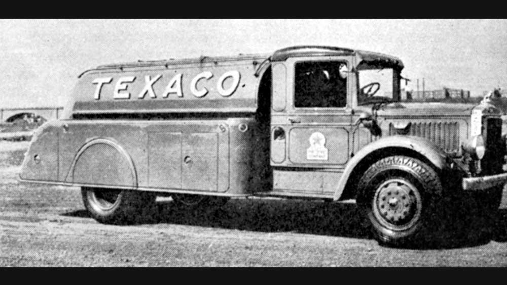 Image of Mack tank truck Model BM 1937
