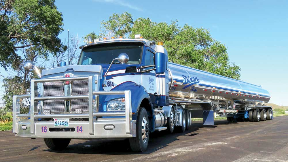 Dixon Bros Inc Newcastle WY hauls refined fuels propane and dry bulk industrial materials in the western United States and Canada with a fleet that includes 120 tractors and more than 300 trailers