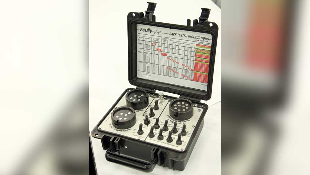Scullyrsquos new Rack Tester helps terminal personnel to quickly assess any Scully overfill prevention grounding and vehicle identification system for proper equipment operation The test unit facilitates isolation and resolution of system malfunctions