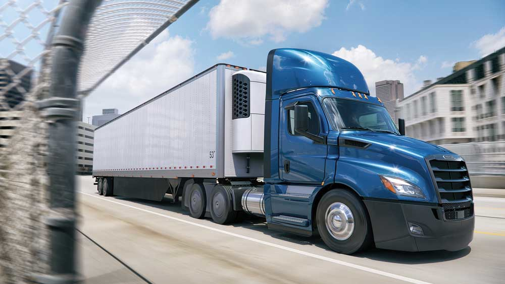 New Freightliner Cascadia 126 bbc Day Cab shown with Aero and Professional exterior appearance package Every element of the truck was examined and developed from a Real Cost of Ownershipcentric perspective