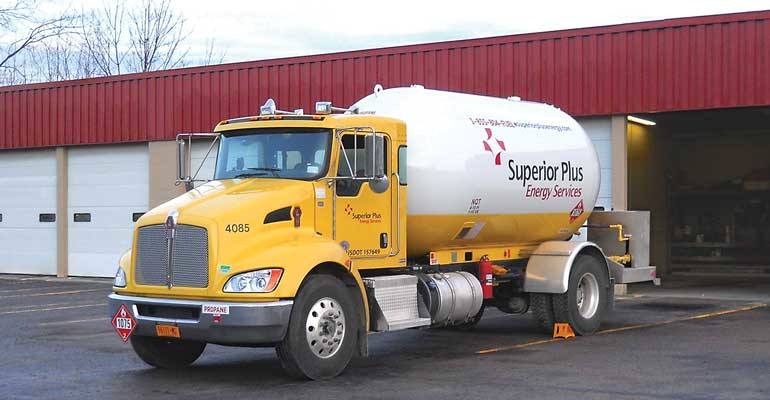 Superior Plus Energy Services runs a fleet of 150 propane bobtails and 250 fuel oil tankwagons serving customers throughout eight northeastern states