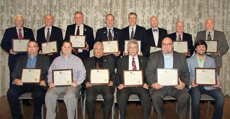 Winners of the 2015 NTTC Tank Truck Safety Contest were recognized during the Tank Truck Safety amp Security Council annual meeting in St Petersburg FL