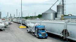 A&amp;R Logistics Inc, Louisville KY, performed 145,000 transloads during each of the past two years with its fleet of 825 tractors and more than 1,000 pneumatic self-loading dry bulk trailers. The largest of the carrier&rsquo;s 19 US transload locations is in Morris IL and has 425 car spots.