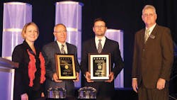 Representatives of Demaco Terminal Operations Corp and Phillips 66 were presented with ILTArsquos FiveYear Safety Milestone Award for having qualified for the Safety Excellence Award for five consecutive years Representatives of Demaco Terminal Operations Corp and Phillips 66 were presented with ILTArsquos FiveYear Safety Milestone Award for having qualified for the Safety Excellence Award for five consecutive years