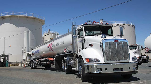 Chevron Tanker Truck Chevron Tanker Truck