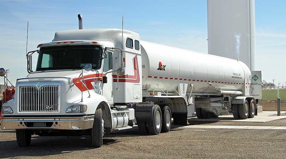 JBK drivers travel throughout the continental United States and parts of Alaska and Canada, hauling primarily compressed liquids, liquid carbon dioxide, and cryogenic gases.