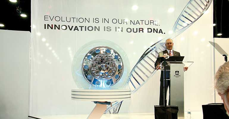 Alcoa aluminum wheels at MATS 2015