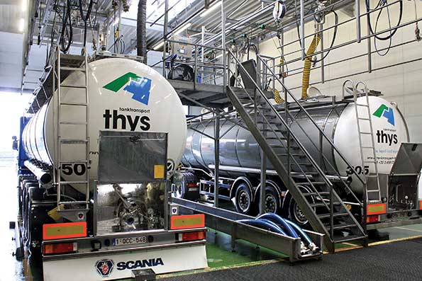 Tanktransport Thys
