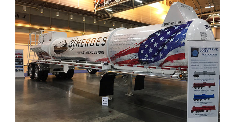 Kraft Tank's corrosives trailer built by Comptank benefits 31 Heroes