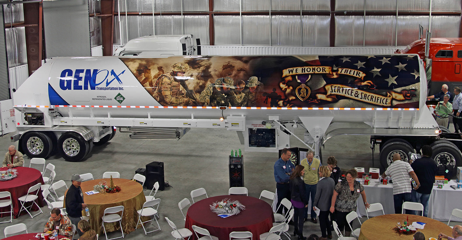 Genox military tribute trailer