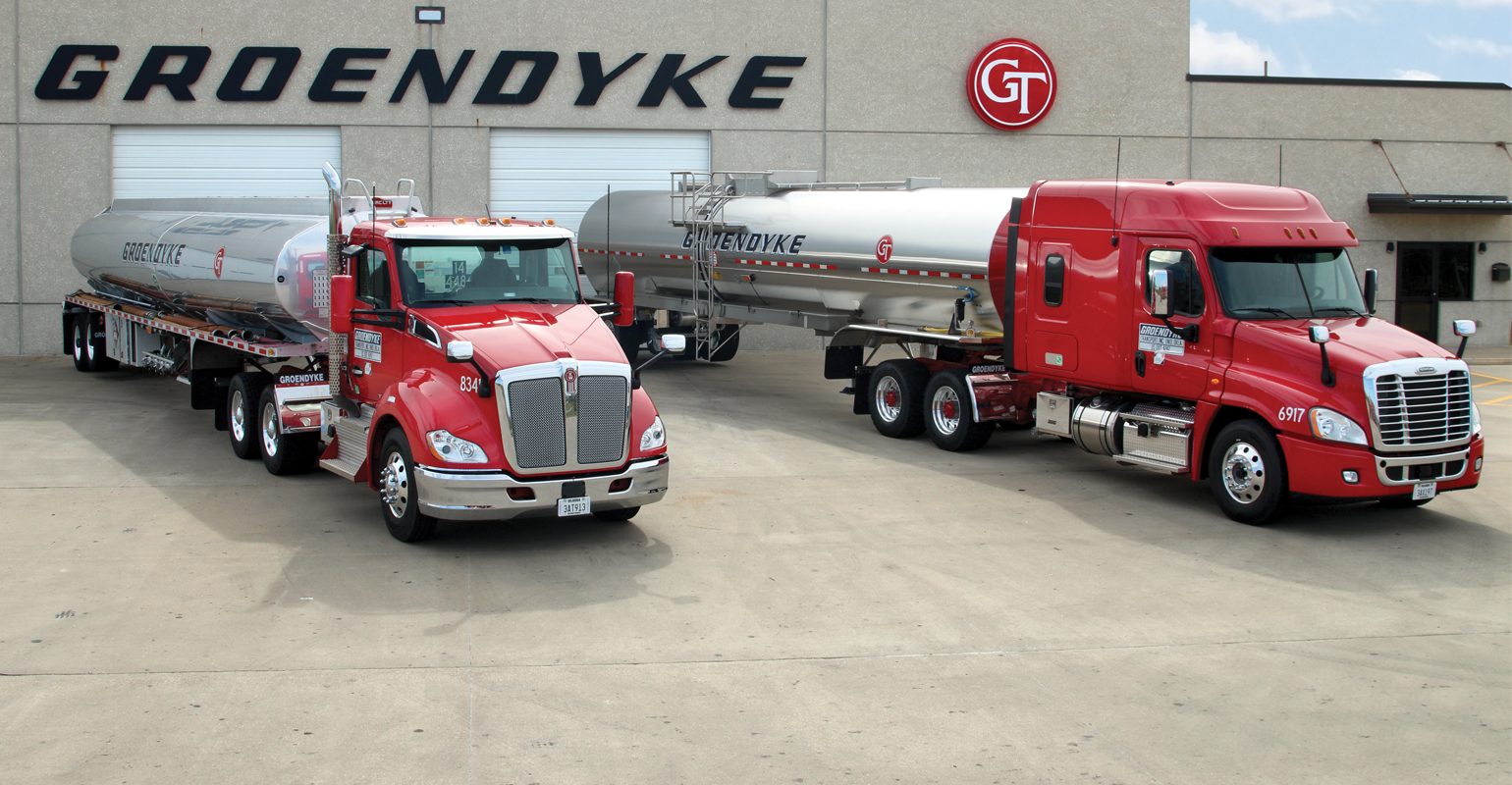 Exterior shot of Groendyke Transport in Enid OK