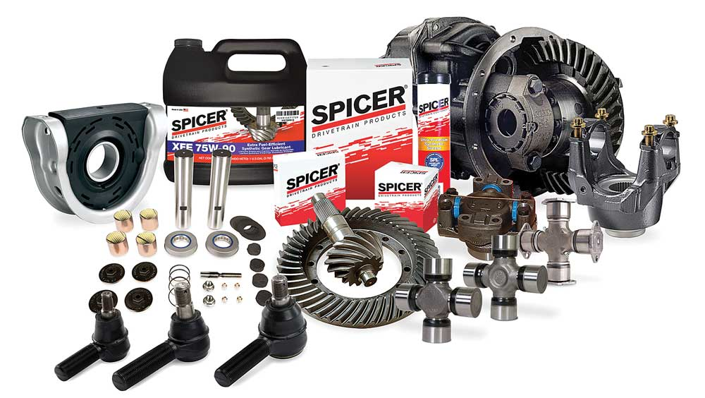 Dana aftermarket components