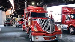 International Truck showed off the updated LoneStar at the NACV Show.