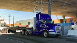 Bulktransporter 4749 Mack Catenary Truck Hybrid Electric Driveline A