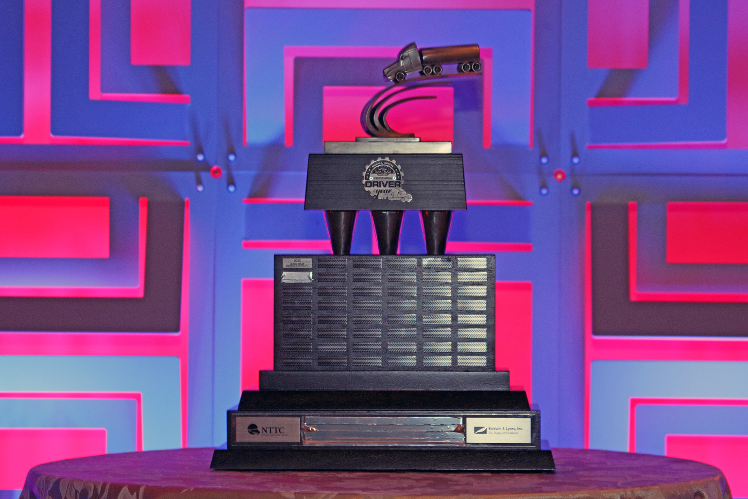 NTTC Driver of the Year Trophy