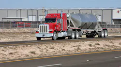 A dry bulker hauls frac sand in the Permian Basin