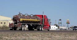Permian water truck Permian water truck