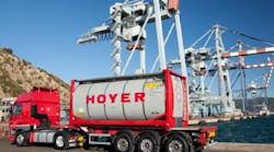Bulktransporter 5501 Hoyer Tankcontainer