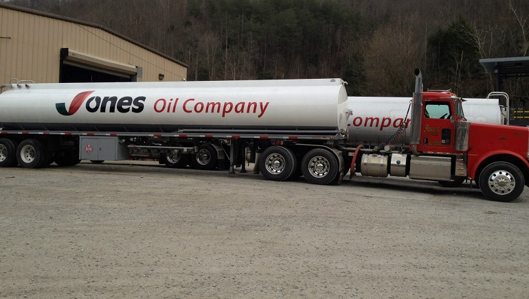 Jones Petroleum truck