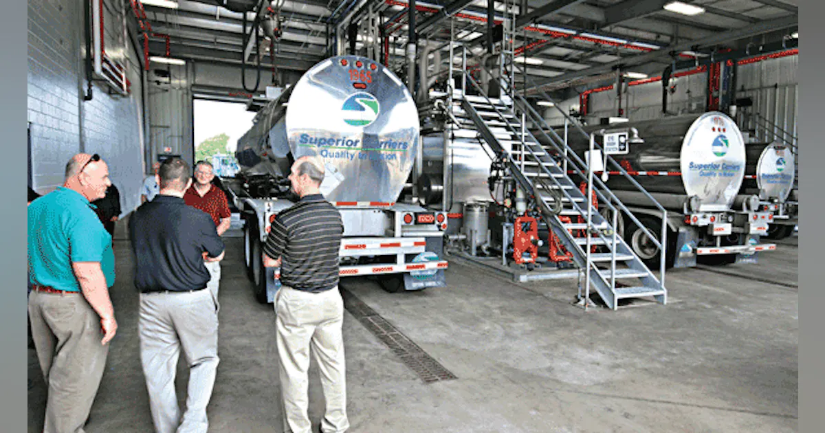 Tank Wash Rack Superior Carriers opens tank wash rack in Greer SC | Bulk Transporter