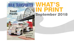 Bulk Transporter September 2018 cover image