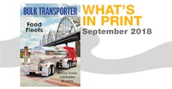 Bulk Transporter September 2018 cover image Bulk Transporter September 2018 cover image