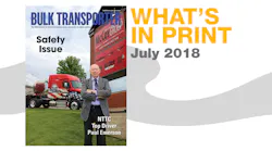Bulk Transporter July 2018 issue cover