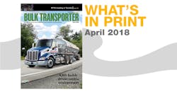 Bulk Transporter April 2018 issue cover Bulk Transporter April 2018 issue cover