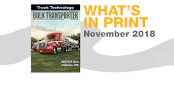 Bulk Transporter November 2018 cover
