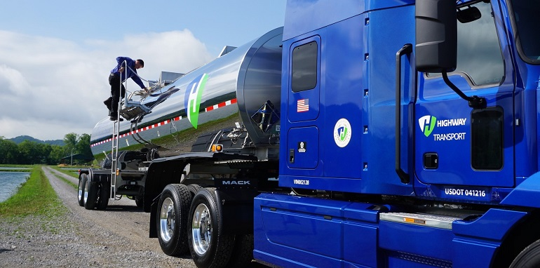 Highway Transport Rolling Strong Boosting Driver Wellness Bulk Transporter