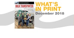 Bulk Transporter December 2018 issue cover Bulk Transporter December 2018 issue cover