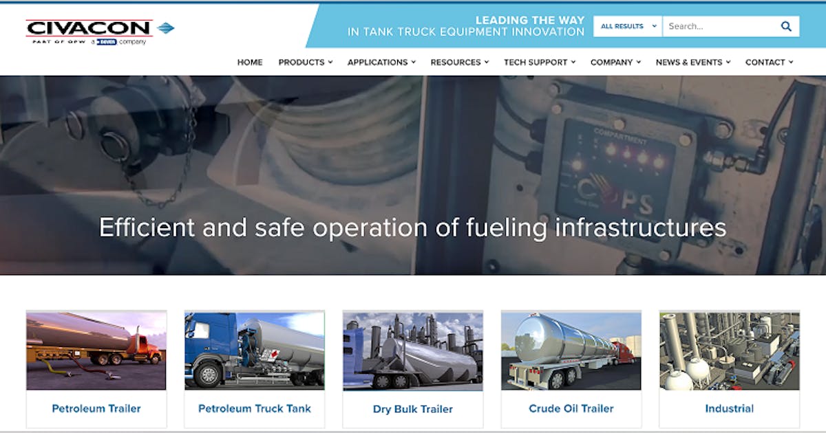 New Civacon website enhances user experience Bulk Transporter
