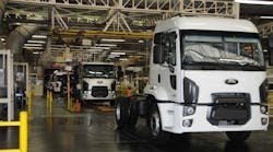 Ford said it will cease production of heavy trucks, including the Cargo lineup, at its S&atilde;o Bernardo do Campo plant in Brazil.