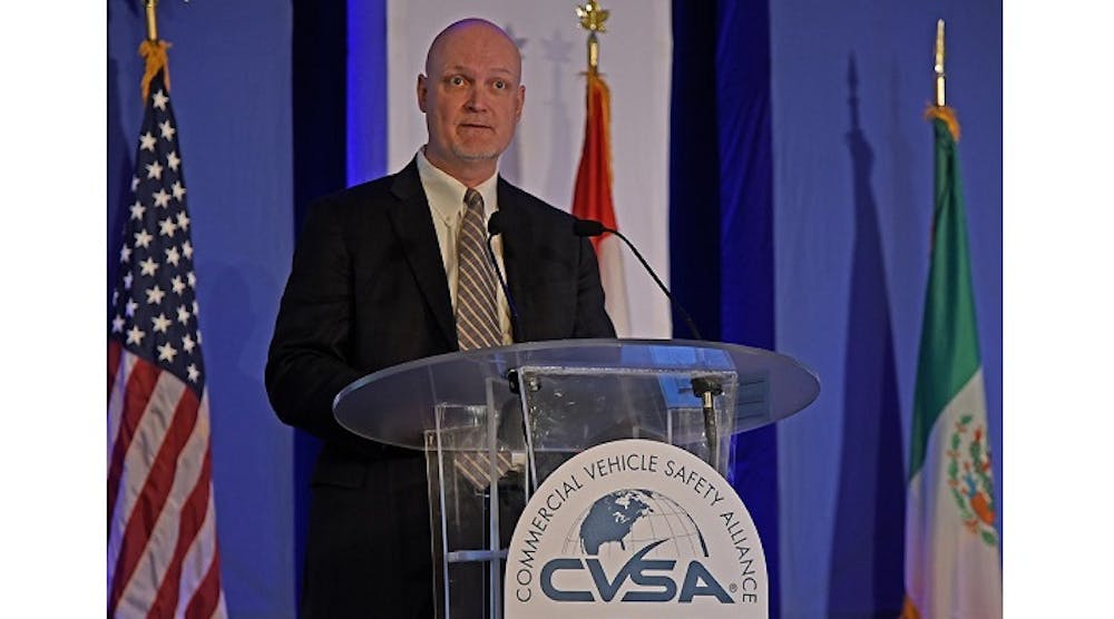 CVSA Executive Director Collin Mooney recently spoke about upcoming events during his annual State of the Alliance address, including the 2019 International Roadcheck.