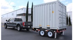 Bulktransporter 6925 Quantum 10 Foot Container Vp8 And Chassis 051