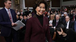 DOT&apos;s Elaine Chao said the $84 billion budget request for fiscal 2020 would &apos;provide results and maximize our resources.&rdquo;
