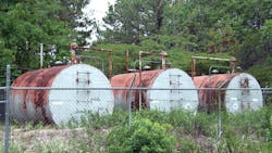 Microbial corrosion is a major concern for both aboveground and underground fuel storage tanks Microbial corrosion is a major concern for both aboveground and underground fuel storage tanks
