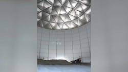 Hydrostatic testing is one of the last steps taken before a newly constructed storage tank is put into service Hydrostatic testing is one of the last steps taken before a newly constructed storage tank is put into service