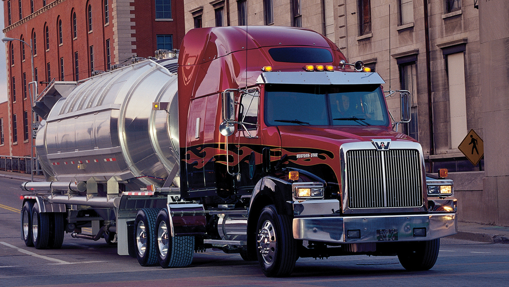 With its lightweight component options Western Starrsquos 4900SA is a good fit for tank and dry bulk fleets