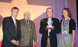 Robert Schurer was honored for his service to NTTC as treasurer and chairman of the board Robert Schurer was honored for his service to NTTC as treasurer and chairman of the board