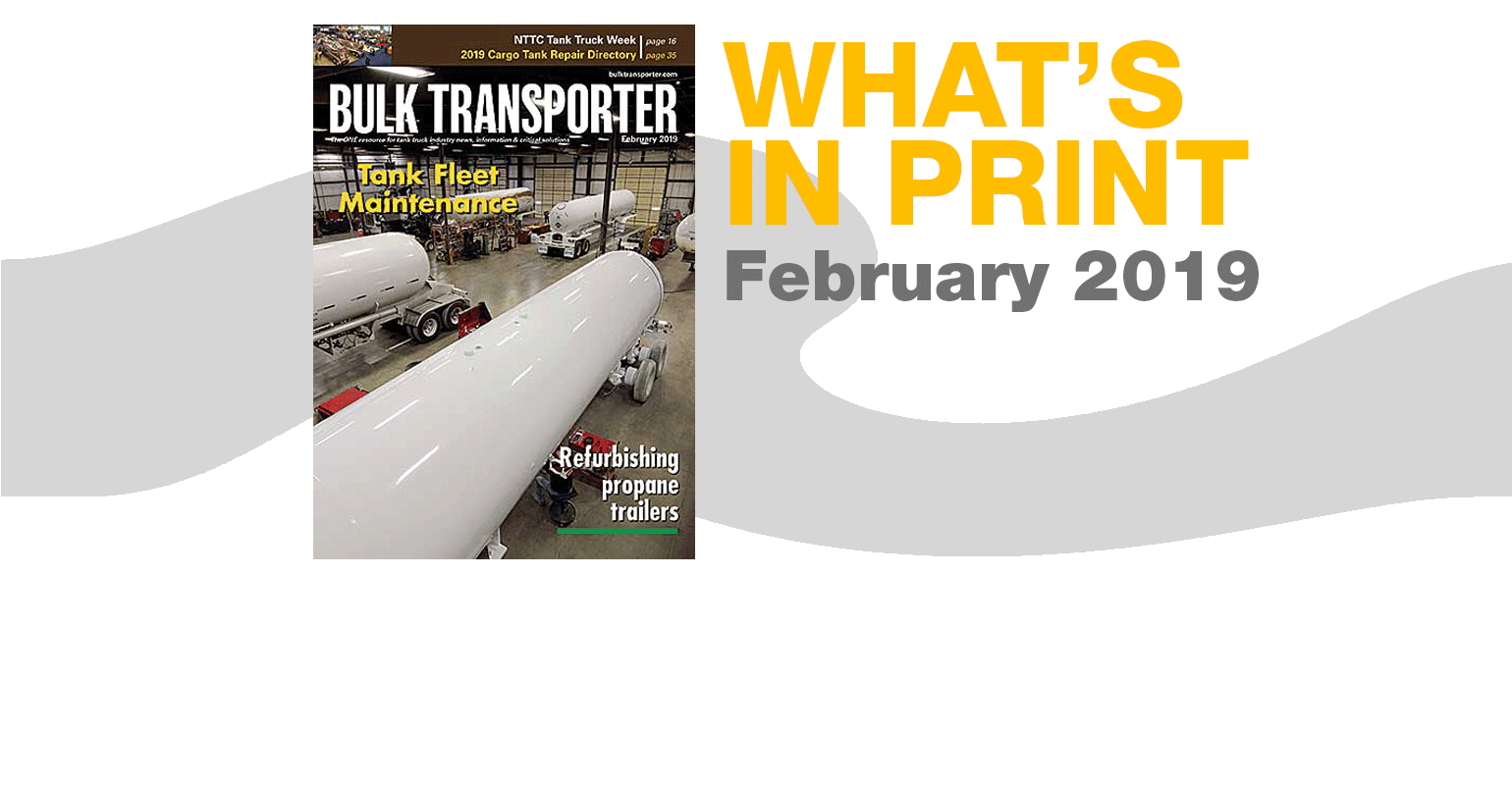Bulk Tranpsporter February 2019 issue promo