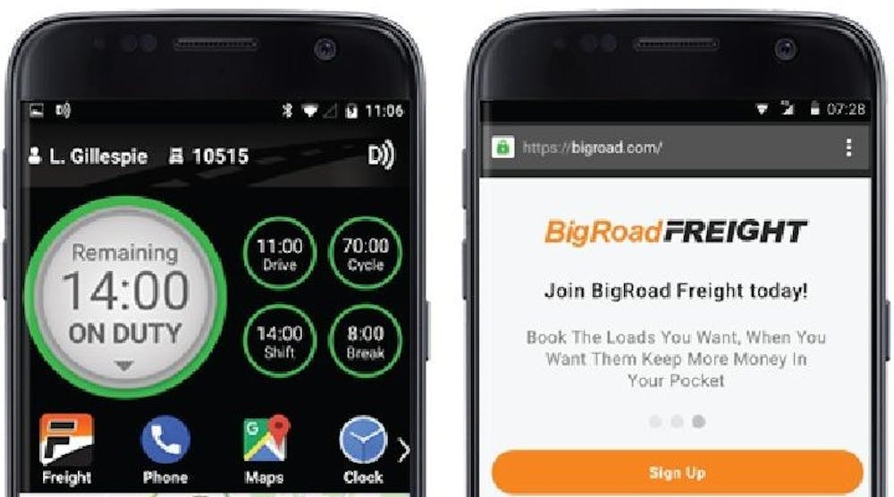 Bulktransporter 7060 Bigroad Pay As You Drive Image Phones