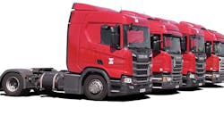 Bulktransporter 7098 Kp Logistik Scania