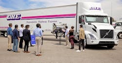 Demo next to truck Demo next to truck