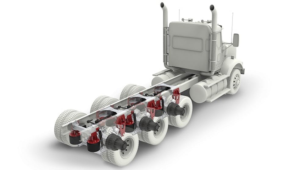 Regardless of disposition, Triton Air Suspensions are designed to integrate with most major heavy-haul axle makes and models, Link Mfg said.