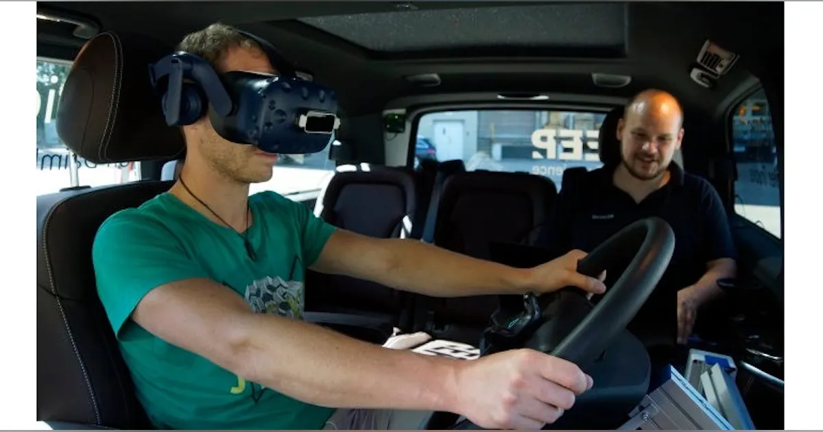 Digital Driver Simulator Module Drivers testing Daimler Trucks' digital systems with simulator | Bulk ...