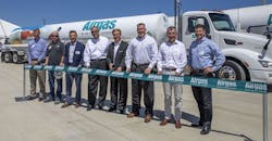 Airgas ribbon cutting Airgas ribbon cutting