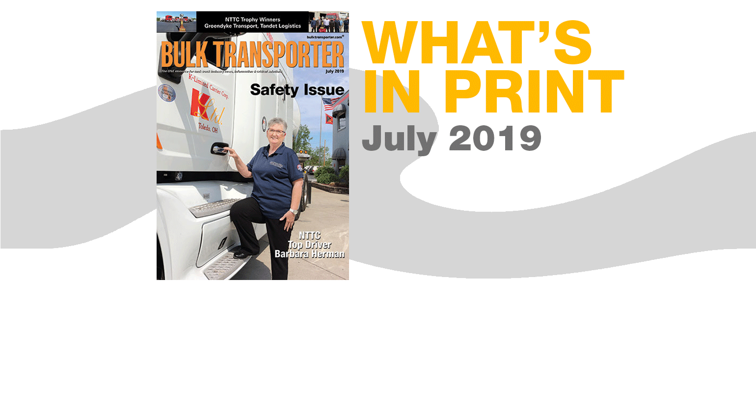 Bulk Transporter July 2019 cover