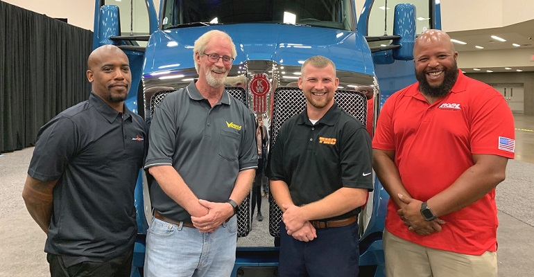 Top four rookie military veteran finalists