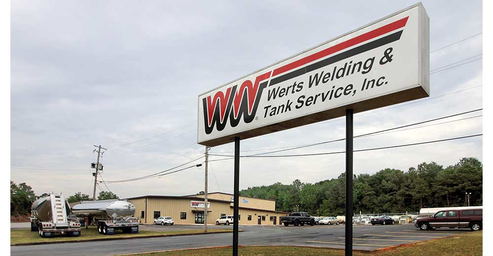 Werts Welding Tank Service Completes Major Overhaul Expansion Of Birmingham Al Branch Bulk Transporter
